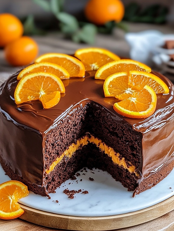 Chocolate Orange Cake 