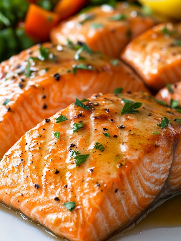Brown Sugar Glazed Salmon 