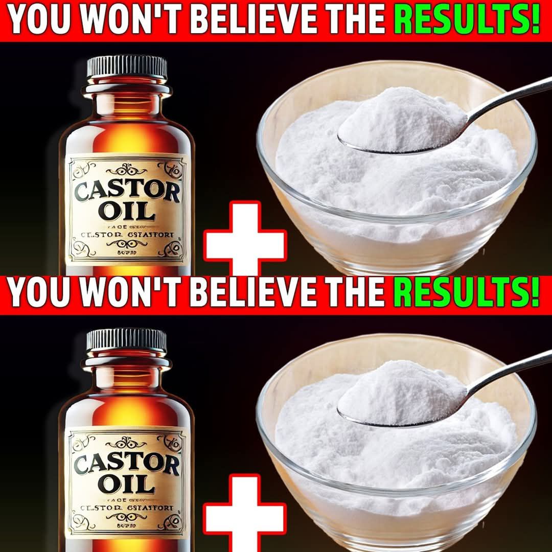 SENIORS: Mix Castor Oil with Baking Soda – Doctors Are Speechless! 